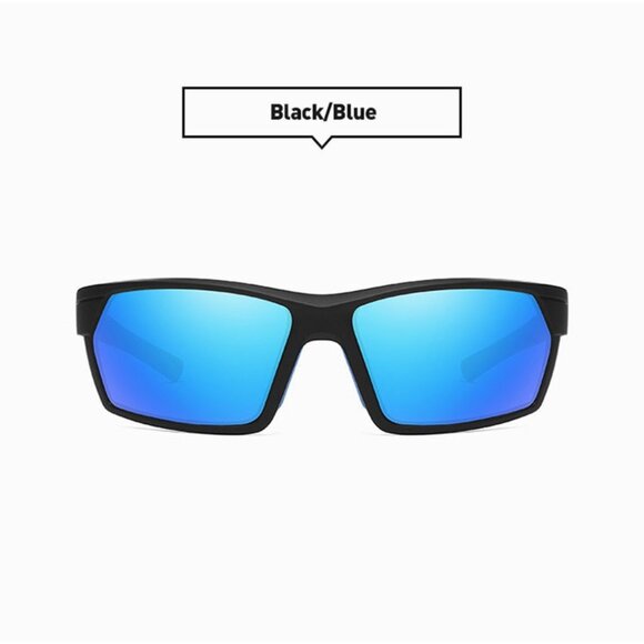 Blue Men's UV400 Polarized Sunglasses Outdoor Driving Sport Fishing Sun … - Picture 2 of 3